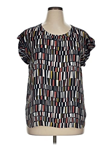 Ann Taylor Factory Short Sleeve T-Shirt (view 1)
