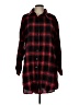 Blooming Jelly Plaid Red 3/4 Sleeve Blouse Size L - photo 1