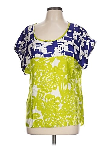 Trina Turk Short Sleeve Blouse (view 1)