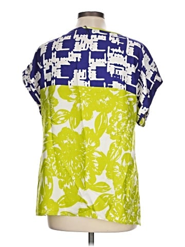 Trina Turk Short Sleeve Blouse (view 2)