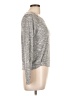 Self Esteem Gray Pullover Sweater Size L - photo 4