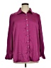 Indigo Rose Purple Long Sleeve Blouse Size 1X - photo 1