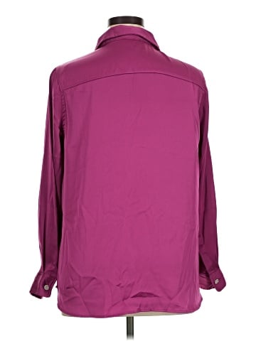 Indigo Rose Long Sleeve Blouse (view 2)