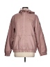 Bebe 100% Polyester Solid Pink Jacket Size L - photo 1