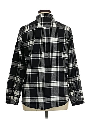 Croft & Barrow 3/4 Sleeve Button-Down Shirt (view 2)