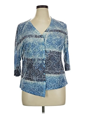 Analogy... 3/4 Sleeve Blouse (view 1)