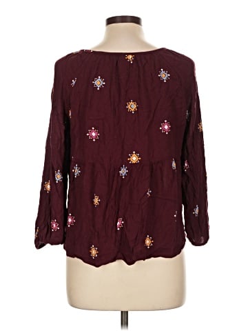 Old Navy 3/4 Sleeve Blouse (view 2)