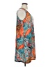 Unbranded Tropical Orange Casual Dress Size XL - photo 4
