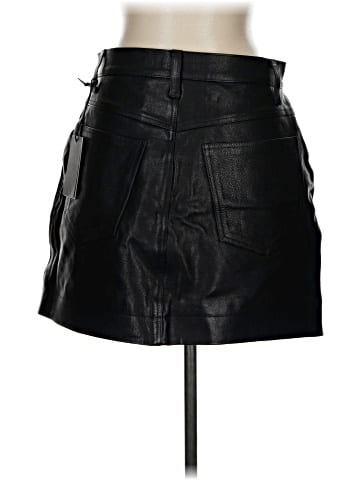 RE/DONE Leather Skirt (view 2)