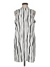 Mud Pie Stripes Silver Casual Dress Size M - photo 1