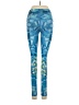 Teeki Graphic Blue Leggings Size S - photo 2