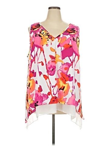 Worthington Sleeveless Blouse (view 1)