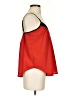 Poetry 100% Polyester Red Sleeveless Blouse Size S - photo 4