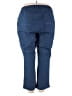 Catherines Plaid Blue Jeggings Size 20 Petite - photo 2