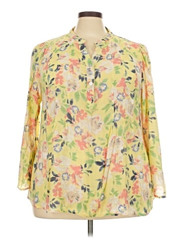 Zac & Rachel 3/4 Sleeve Blouse (view 1)