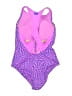 Fabletics Print Purple One Piece Swimsuit Size XXL - photo 2