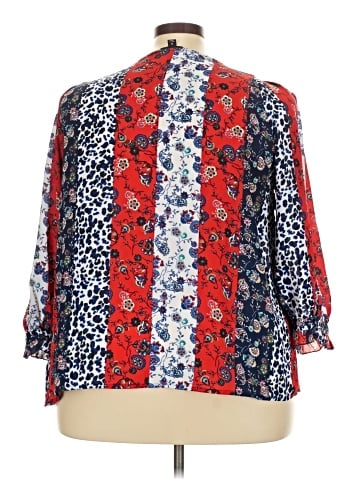 Zac & Rachel 3/4 Sleeve Blouse (view 2)