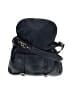 Sabina 100% Leather Blue Leather Shoulder Bag One size - photo 1
