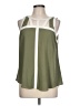Candie's Green Sleeveless Blouse Size L - photo 1