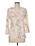 Calvin Klein Ivory 3/4 Sleeve Blouse Size M - photo 1