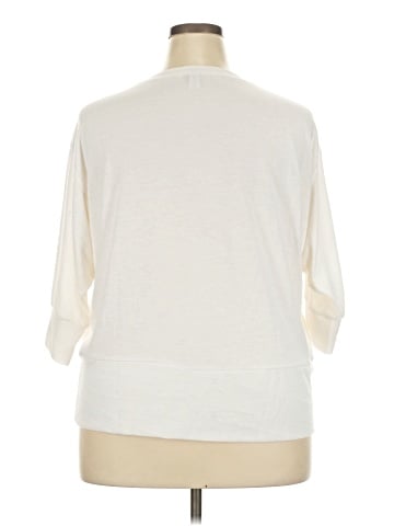 Ambiance Apparel 3/4 Sleeve Top (view 2)