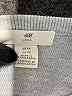 H&M L.O.G.G. 100% Acrylic Silver Pullover Sweater Size XS - photo 7
