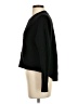 Skull Cashmere Solid Black Pullover Sweater Size XS - photo 5