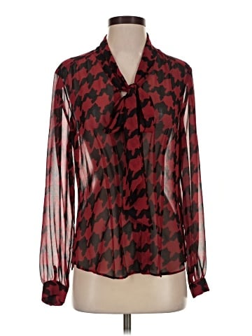 Tahari by ASL Long Sleeve Blouse (view 1)