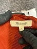 Madewell 100% Polyester Orange Short Sleeve Blouse Size S - photo 7
