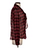 Tahari by ASL 100% Polyester Houndstooth Red Long Sleeve Blouse Size S - photo 4