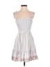 Cupshe 100% Rayon Stripes Blue Casual Dress Size XS - photo 1