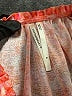 Anthropologie 100% Polyester Orange Long Sleeve Blouse Size S - photo 7