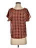 Jonathan Martin 100% Polyester Orange Short Sleeve Blouse Size S - photo 1