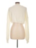 Shein 100% Acrylic Ivory Turtleneck Sweater Size L - photo 2