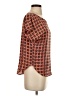 Jonathan Martin 100% Polyester Orange Short Sleeve Blouse Size S - photo 4