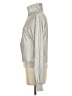 American Apparel Metallic Silver Track Jacket Size XXS - photo 5