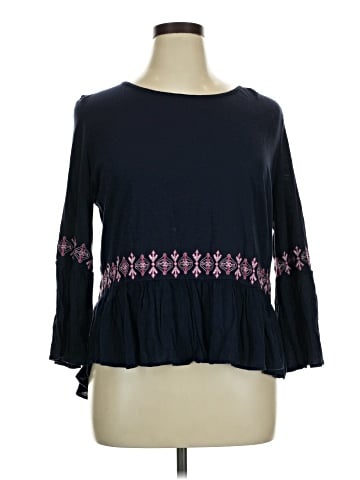 Crown & Ivy 3/4 Sleeve T-Shirt (view 1)