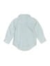 Baby Gap 100% Cotton Stripes Blue Long Sleeve Button-Down Shirt Size 2T - photo 2