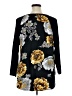 Cool Melon Black 3/4 Sleeve Top Size 1X - photo 2