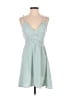 Cupshe 100% Polyester Teal Cocktail Dress Size XS - photo 1