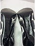 Gucci 100% Satin Animal Print Ivory Black Heels Size 7 1/2 - photo 9