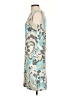 St. John Paisley Blue Cocktail Dress Size 4 - photo 5