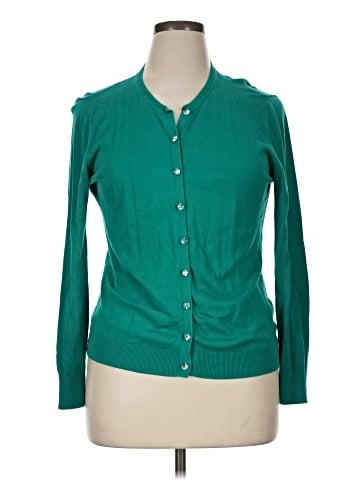 August Silk Cardigan (view 1)