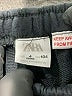 Zara Graphic Black Athletic Shorts Size 4 - photo 3
