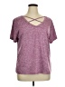 Vogo 100% Polyester Burgundy Active T-Shirt Size 1X - photo 1