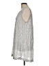Chalet et Ceci 100% Polyester Silver Casual Dress Size L - photo 5