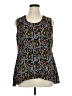Assorted Brands Black Sleeveless Blouse Size 1X (estimated) - photo 1