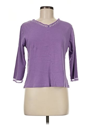 Coldwater Creek 3/4 Sleeve T-Shirt (view 1)
