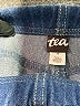 Tea Solid Blue Jeggings Size 4 - photo 3