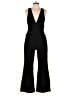 Bardot Solid Black Jumpsuit Size XL - photo 1